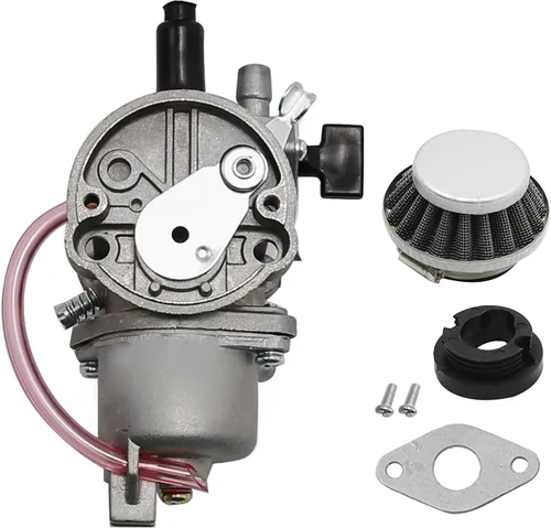 Vista 6 de laffoonparts - Carburador compatible con motor de 43 cc, 47 cc, 49 cc, 2 tiempos, mini, cuatrimoto, cuatrimoto, kart, ciclomotor, picador, cortador