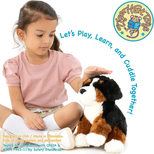 Vista 5 de TigerHart Bastien El Perro de Montaña Bernés - Peluche de 33 cm