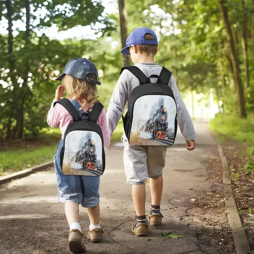 Vista 6 de Kcldeci Mochilas infantiles para preescolar primaria jardín de infantes, Color 9, Mochilas de viaje