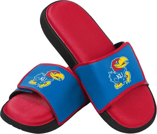 Vista 104 de FOCO Sandalias deportivas de espuma para ducha con logotipo de equipo universitario de la NCAA para hombre