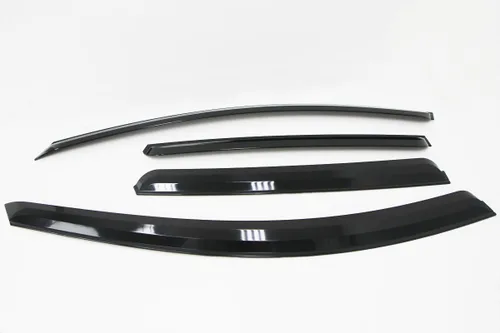 Vista 8 de AUTOCLOVER - Deflector de visera ahumada para ventana, protector de ventilación de lluvia y sol, compatible con Captiva Sport 2012-2015