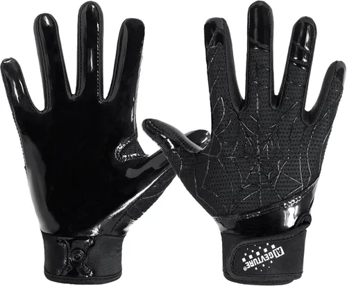 Vista 20 de AIGEVTURE Guantes de fútbol para jóvenes, guantes receptores para niños, guantes de fútbol adhesivos para niños y niñas