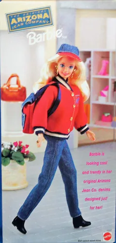Vista 2 de Barbie 1995 La compañía original de jeans de Arizona Barbie
