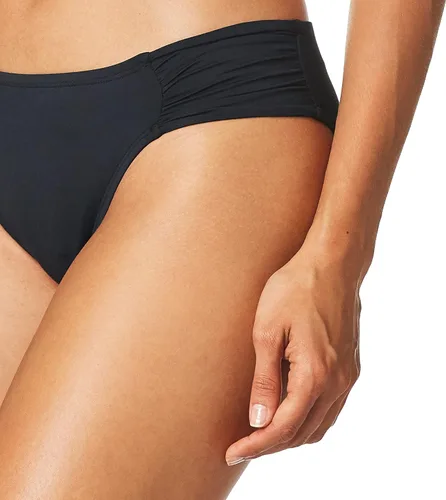 Vista 3 de La Blanca Traje de baño tipo hipster con fruncido lateral para mujer