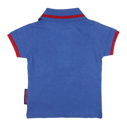 Vista 5 de Camiseta de Manga Corta Infantil Spider-Man Azul