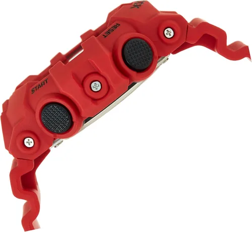 Vista 3 de Reloj Casio G-shock Ana Digi Red para hombre 6562ft resistente al agua con día y fecha GA-700-4A