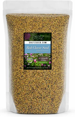 Vista 9 de Semillas de trébol rojo (5 libras) – Elige el tamaño. Semillas prémium de Willamette Valley, cultivadas en Oregon, sin rellenos, sin recubrimientos