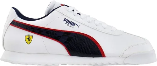Vista 2 de PUMA Tenis Ferrari Roma unisex para niños, Puma White-peacoat-h