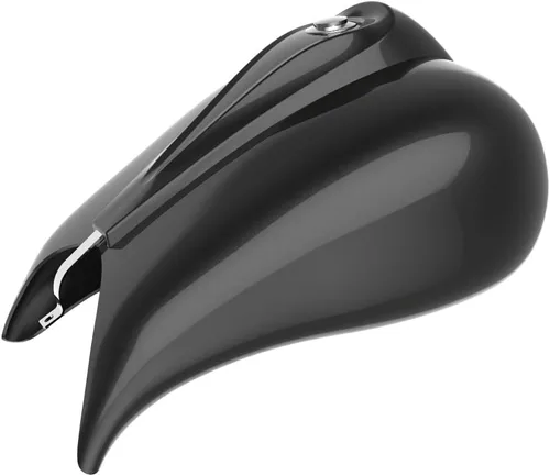 Vista 128 de Cubiertas de tanque estiradas con consola de tablero y tapa de tanque de combustible, cubiertas de combustible de galón para Harley Touring Whisky