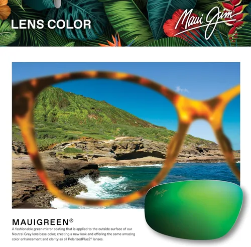 Vista 5 de Maui Jim Gafas de sol ovaladas extragrandes Hookipa