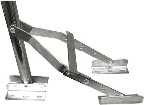 Vista 2 de Altura ajustable sola pata de mesa plegable (FS29ADJ)