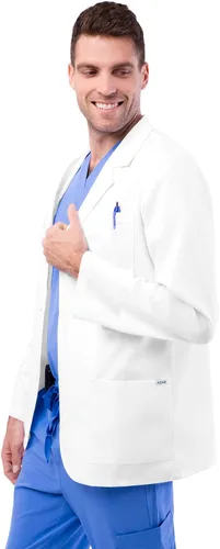 Vista 3 de Adar - Abrigos de laboratorio universal para hombre (31 pulgadas)