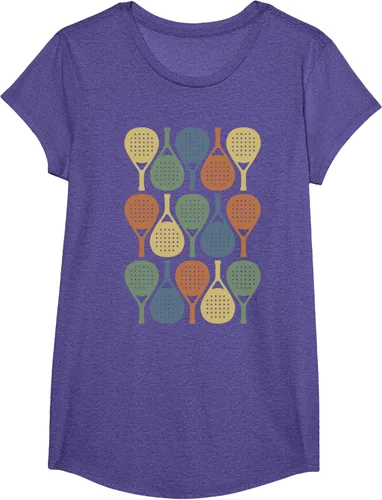 Vista 21 de Vintage Retro Padel Camiseta de Padel Sports Lover