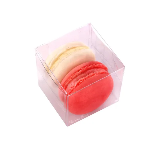 Vista 6 de Macarons franceses - Paquete de 5 unidades (azul y blanco)