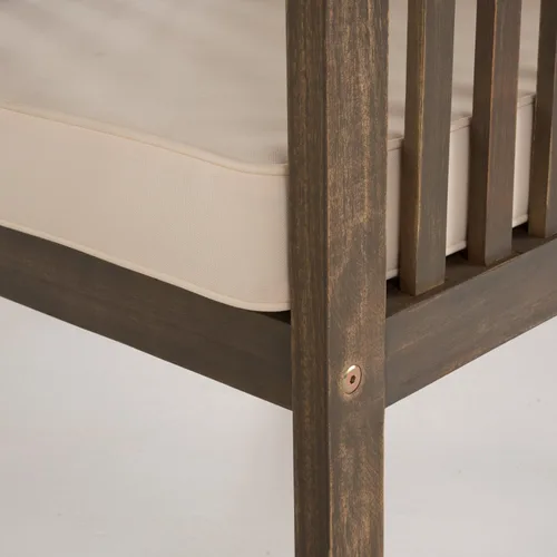 Vista 8 de Christopher Knight Home Carolina Acacia - Juego de 4 piezas, acabado gris/crema