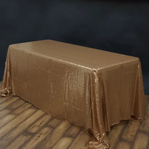 Vista 6 de BalsaCircle - Mantel rectangular negro de 90 x 156 pulgadas para bodas, fiestas, pasteles, postres, eventos, mantelería