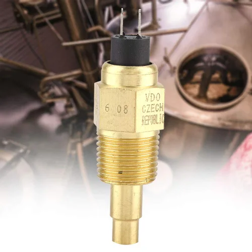 Vista 6 de Sensor de temperatura del agua, sensor de temperatura del agua 1/2NPT para medidor de temperatura del agua del aceite, 100.4 °F ~ 248.0 °F