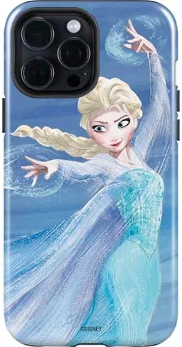 Vista 6 de Skinit Impact - Funda compatible con iPhone 15 Pro Max, diseño oficial de Disney Frozen II Elsa