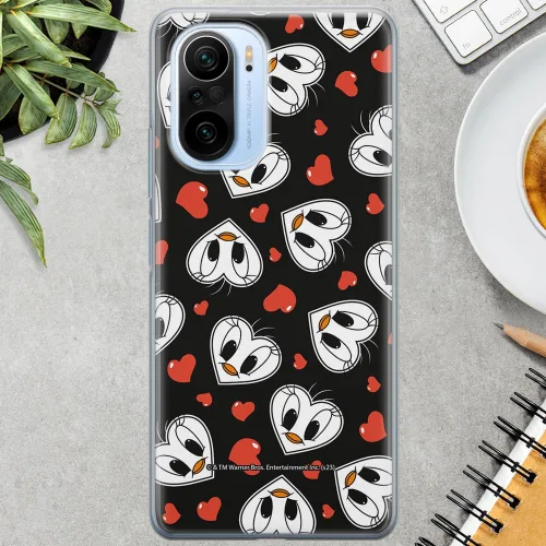 Vista 3 de ERT GROUP Funda de teléfono móvil para Xiaomi MI 11i / Redmi K40/K40 PRO/Poco F3 / F3 PRO original y oficial Looney Tunes patrón Tweety 018