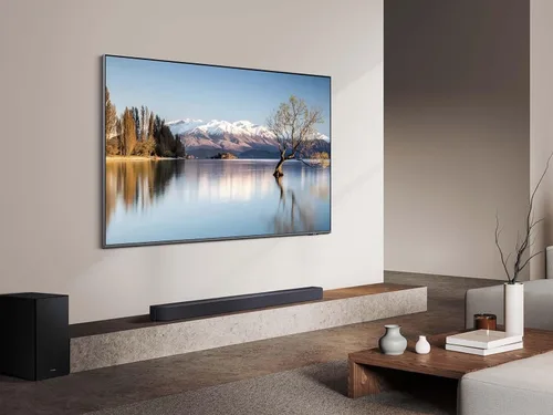 Vista 7 de Samsung Barra de sonido serie Q HW Q600F 3.1.2 canales Subwoofer (modelo 2025), sonido adaptable