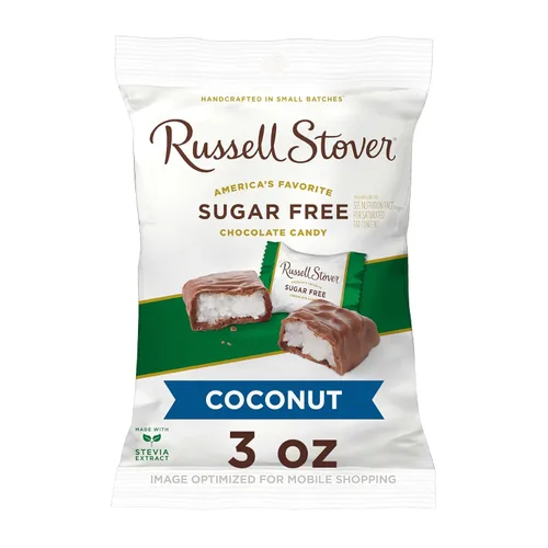 Vista 8 de Russell Stover Copas de mantequilla de maní sin azúcar