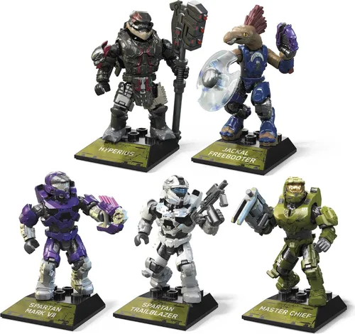 Vista 2 de Mega Construx Halo Heroes XIV Bundle