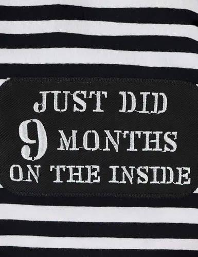 Vista 4 de Ropa de bebé niño, ropa de bebé niño con letras impresas, mameluco con mangas de tatuaje para niño