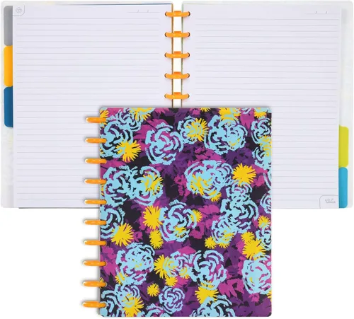 Vista 136 de Talia - Cuadernos de notas con tapas, planificador, personalizables, (Rosa de los 90, Junior (5.5 pulgadas x 8.5 pulgadas))