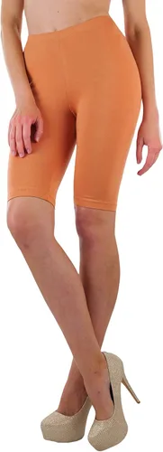 Vista 5 de ToBeInStyle Pantalones cortos de mezcla de algodón y elastano de 21 pulgadas para mujer