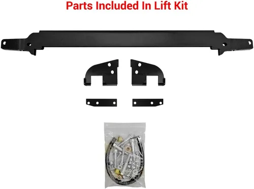 Vista 2 de SuperATV Kit de elevación de 2 pulgadas para Honda Pioneer 700/700-4 2014-2016 Construido para durar y fácil de instalar Funciona con neumáticos