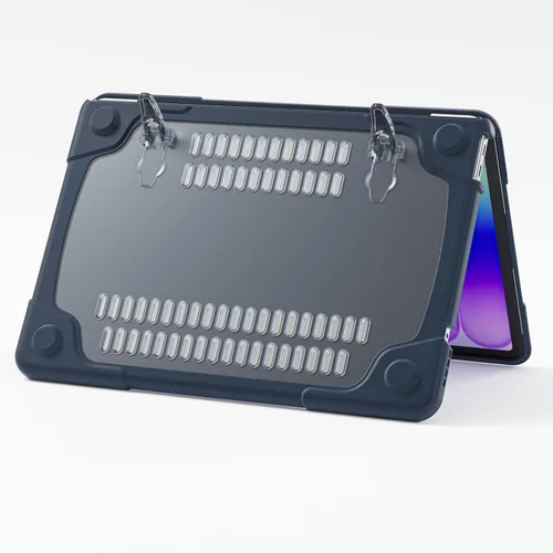 Vista 4 de Batianda Funda resistente para MacBook Neo de 13 pulgadas 2026, índigo
