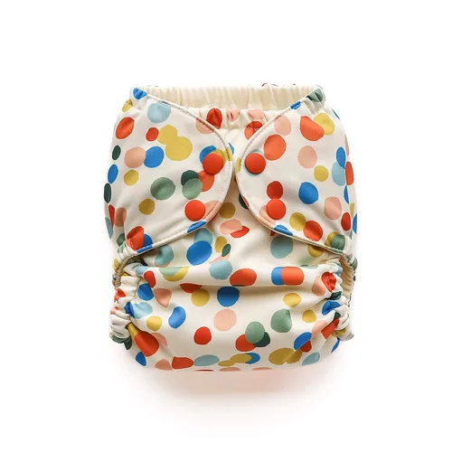 Vista 25 de Esembly Funda para pañales de tela – Pañal de natación reutilizable, impermeable, transpirable, capa exterior ajustable sobre interior absorbente