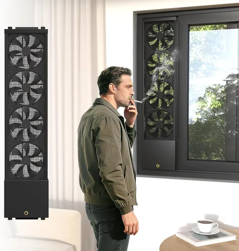 Vista 10 de Vertical Window Fan for Sliding Windows (75~80cm/29.5~31.5in)