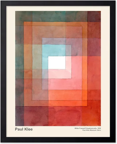 Vista 88 de Poster Master Póster vintage de Paul Klee – Impresión retro de cómicos – Arte de dibujo – Arte abstracto – Regalo para hombres y mujeres – Estilo-09