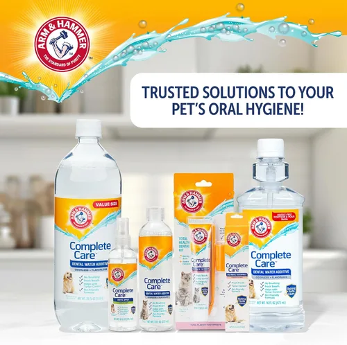 Vista 10 de Arm & Hammer Complete Care - Pasta de dientes enzimática para cachorros, sabor a mantequilla de maní, pasta de dientes enzimática para perros