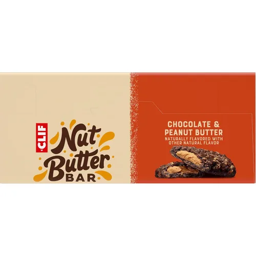 Vista 16 de CLIF Barra de mantequilla de nuez – Mantequilla de maní de chocolate – Barras energéticas rellenas – Sin OMG – USDA Orgánico – A base de plantas