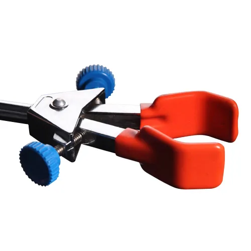 Vista 4 de Clip universal para soporte de laboratorio, soporte de laboratorio para frasco de química, accesorios de herramientas rotativas, accesorios de mesa