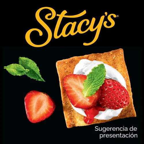 Vista 5 de Stacy’s Chips de pita, azúcar y canela, sin colores ni sabores artificiales, bolsa de 7,33 oz
