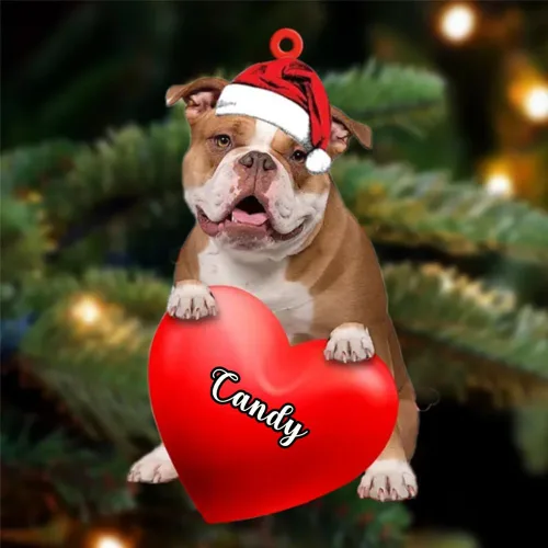 Vista 20 de Adornos de Navidad personalizados para perros, nombre personalizado, adorno de Malamute de Alaska, adornos acrílicos, regalos de Navidad, amantes