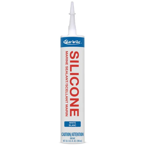 Vista 6 de STAR BRITE Sellador de silicona marino blanco - Impermeable Transparente
