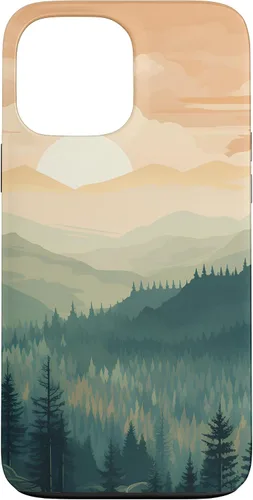 Vista 23 de iPhone 16 Landscape Nature Mountains Trees Case