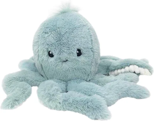 Vista 14 de MON AMI Oceanne - Peluche de delfín, animal de peluche suave de 11 pulgadas para acurrucarse, jugar y coleccionar, adorable delfín abrazable