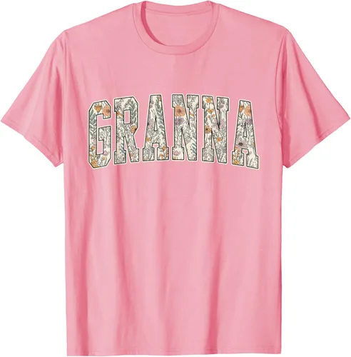 Vista 61 de Granna - Camiseta retro para el día de la madre Negro