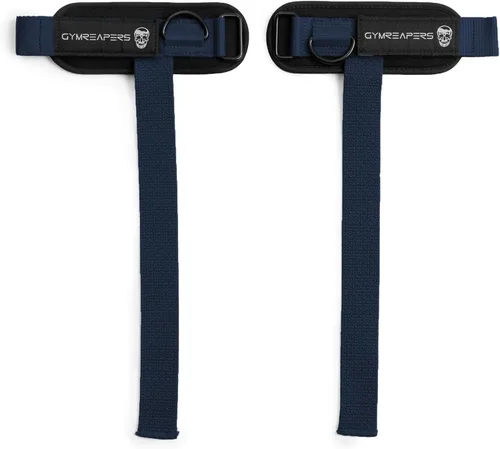 Vista 12 de Gymreapers Correas de elevación GripLink: correas de muñeca resistentes con anillo en D con cuentas de agarre de silicona antideslizantes, soporte