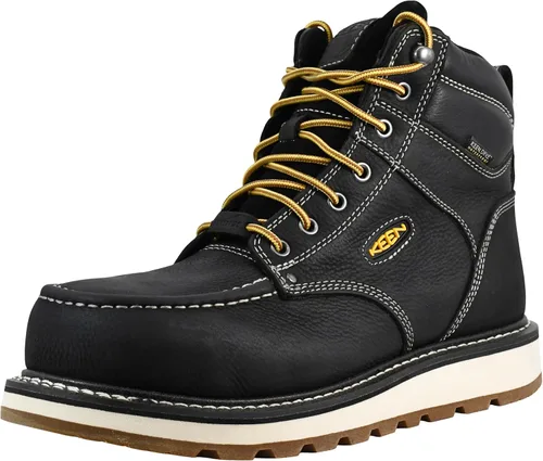 Vista 5 de KEEN Utility Men's Cincinnati 6" Composite Toe Waterproof Wedge Work Boots
