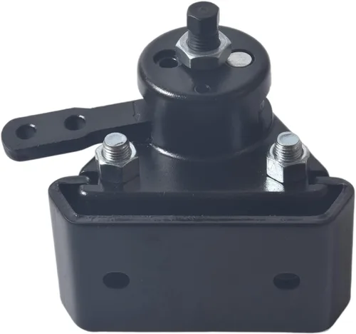 Vista 8 de Go kart Brakes Pinza de freno mecánica con soporte negro