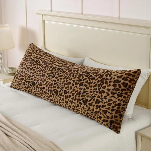 Vista 12 de GALMAXS7 Fundas de Almohada de Guepardo 16x16 Juego de 2 Fundas de Almohada de Piel Sintética Leopardo para Sofá Esponjosas Suaves Decorativas