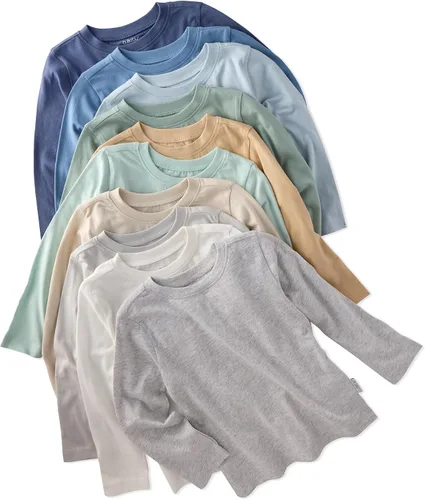 Vista 21 de Butterblu London Long Sleeve T-Shirts, Multipack, 100% Organic Cotton Tees Terra