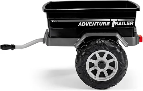 Vista 2 de Peg Perego Adventure Trailer Ride On, negro