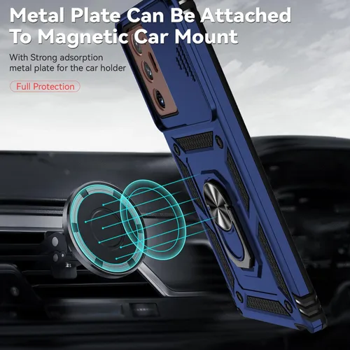 Vista 3 de Funda para Note 20 Ultra, con protectores de pantalla y funda para cámara, [grado militar] de 16 pies. Funda protectora a prueba de caídas